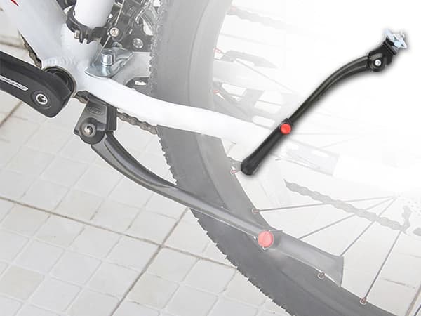 Justerbart cykelstativ - Sidestøtte i aluminium