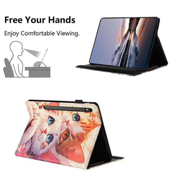 Kompatibel med Galaxy Tab S10 FE nettbrettdeksel