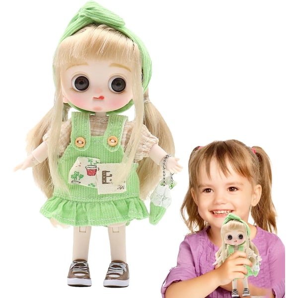 Gemensam docka för barn | Ledjusterbara dockor för barn | Dockleksaker med böjbara leder Presenter