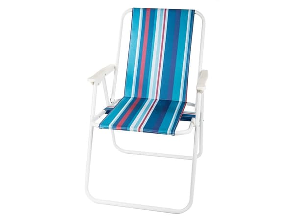 Strandstol / solseng - Stol for strand - Sammenleggbar turquoise