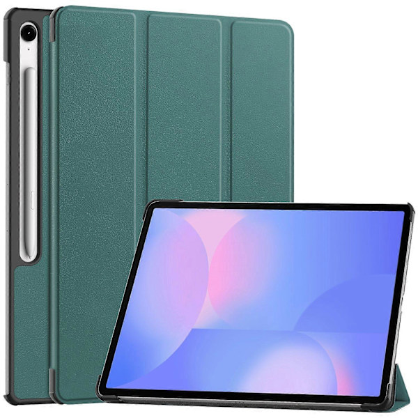 Fodral för Samsung Galaxy Tab S10 FE+ Anti-Drop Läderställ Tabletskydd