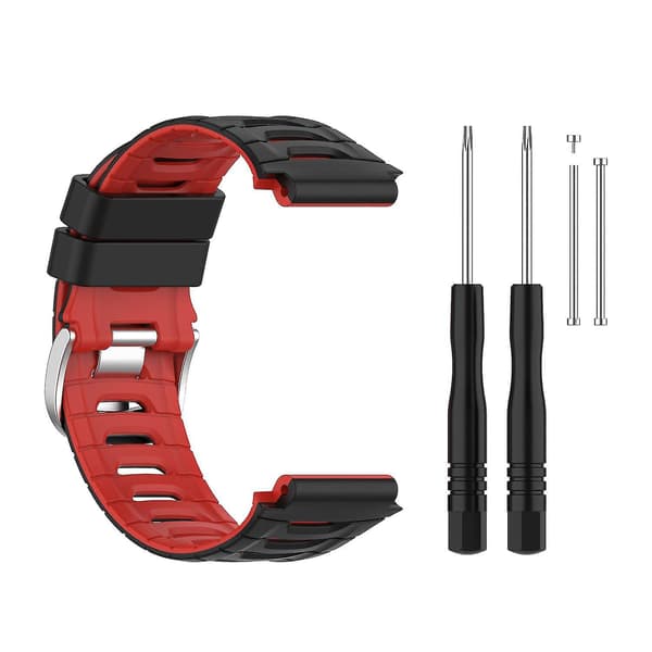 Pehmeä silikoniranneke sopii Garmin Forerunner 920xt -älykelloon