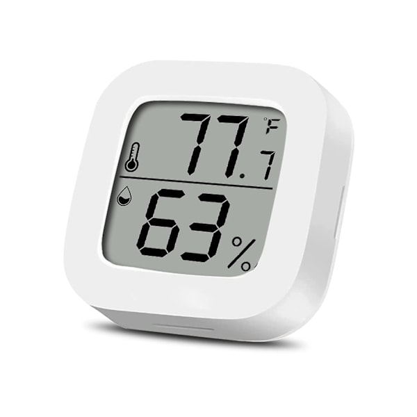 1 stk Digital Mini Hygrometer Termometer Innendørs