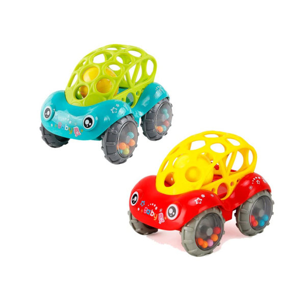 3 til 24 måneder baby leker, gutter og jenter barnevogner (2-pakning)
