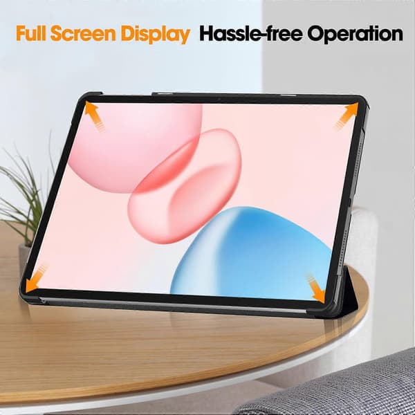 For Honor Pad 10 Deksel Mønstertrykk Lær Stativ Tablet Cover