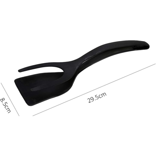 Silikonspatel med non-stick-beläggning, stekspade med grepp och vändspatel för bröd