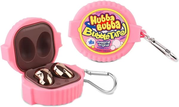 Silikon øreproppdeksel designet for Samsung Galaxy Buds2 Pro (2022), Galaxy Buds 2 (2021), Galaxy Buds Pro (2021), Galaxy Buds Live (2020) (Bubba) Bubba