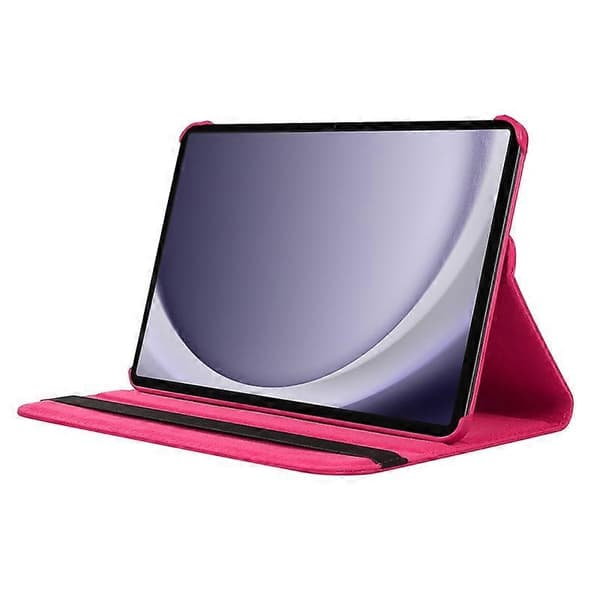 For Samsung Galaxy Tab A9 Tablet Case ENKAY HAT PRINCE Litchi Tekstur PU Lærdeksel Stativ