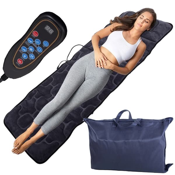 Massagemåtte til massage af krop, ryg og massagestol
