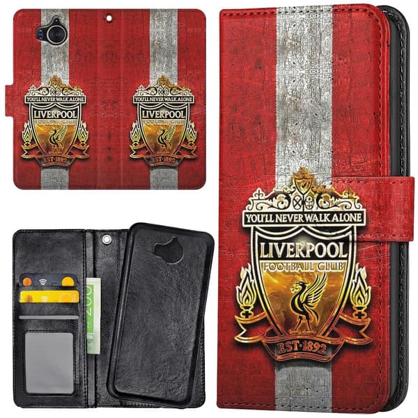 Huawei Y6 (2017) - Pung-etui/Cover Liverpool
