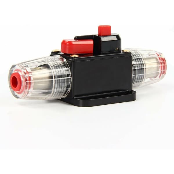 Bil Strømafbryder Beskytter 12V-24V DC Med Manuel Reset Switch Sikring 150A - til bilvideo