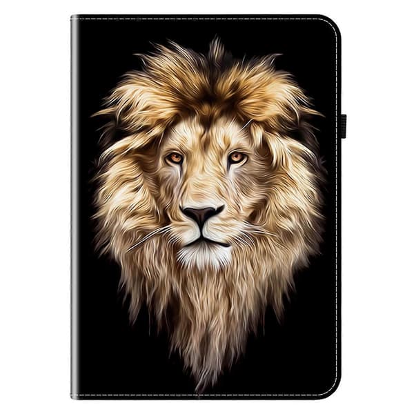 Läderfodral för Xiaomi Redmi Pad 2 Mönstertryckt Ställ Tablet Skydd med Kortfack