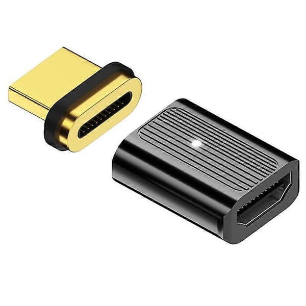 HD-042-MF Magnetisk kontakt 8K Type-A HDMI 2.1 Hann til Hunn Rett Kontakt Videoadapter