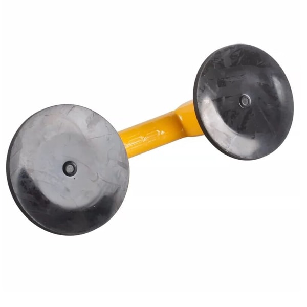 Kakel sugkopp, fönster sugkopp, dubbel aluminium sugkopp, 2 st