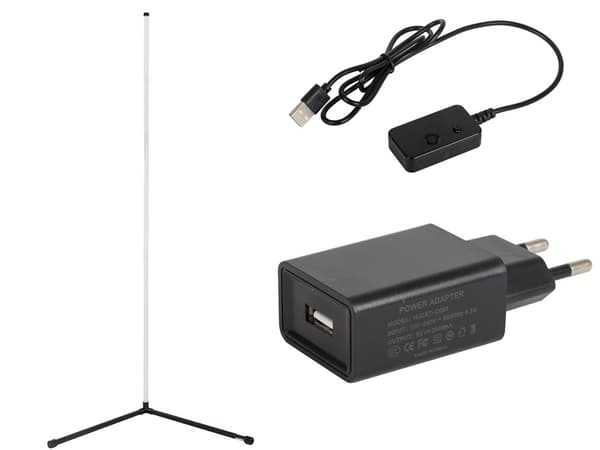 Gulvlampe RGB - Hjørnebelysning for soverom