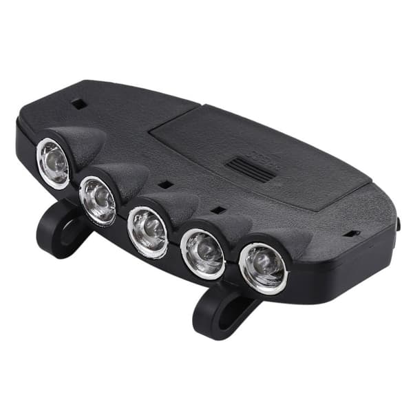 LED-otsalamppu / Otsalamppu lippalakkiin black