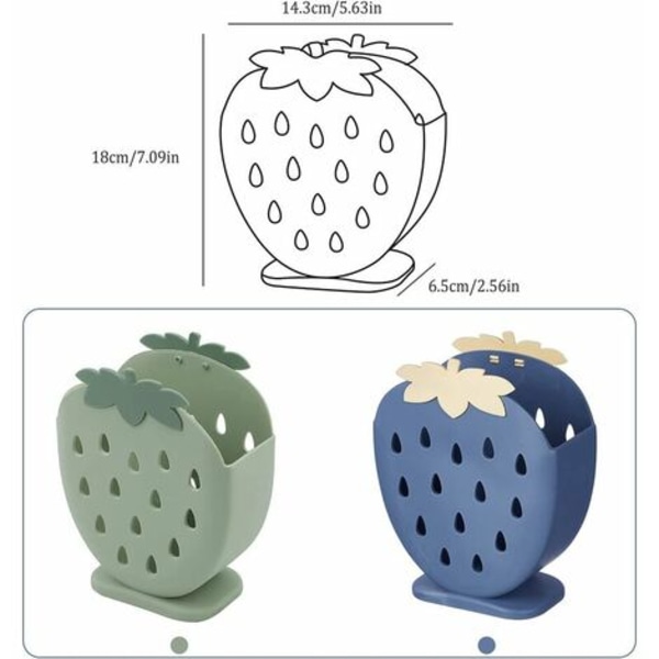 Bestickställ Bänkskiva Köksredskapshållare Multifunktionshållare för ätpinnar Bestickhållare för kök och bord för kök