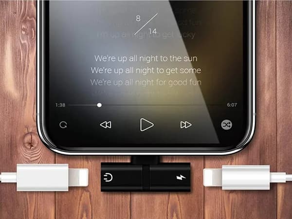 Lightning / Apple-adapteri - iPhone & iPad