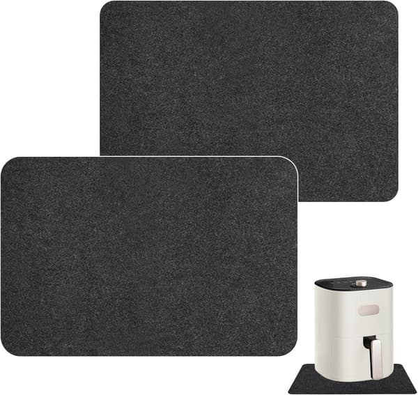 Antisklimatte for airfryer, 2-pakning, 44 x 30 cm