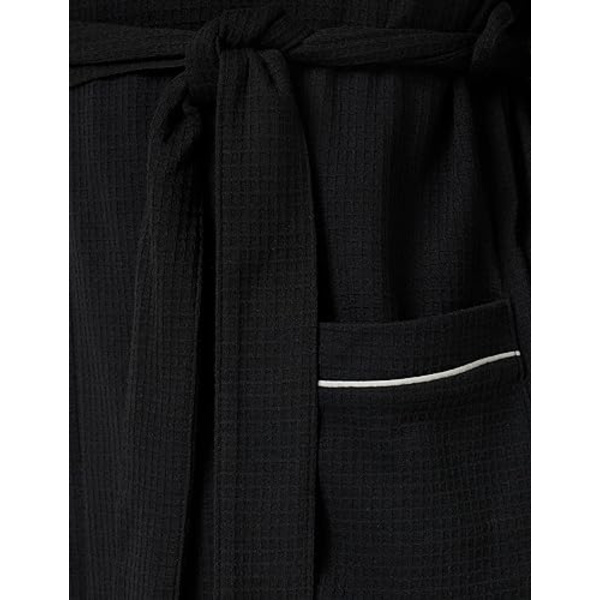 Herre lett vaffelkåpe (størrelse xl) black XL