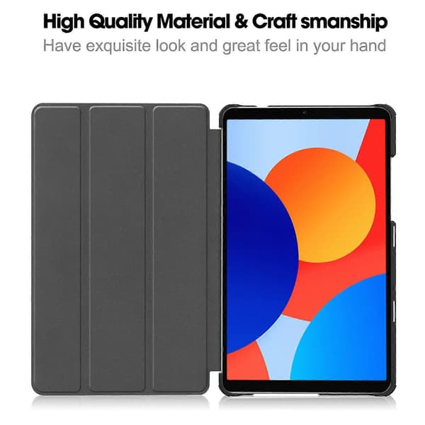 Til Xiaomi Redmi Pad SE Stand Case Mønsterprint Læder Tablet Cover