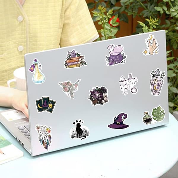 Boho Witchy Aesthetic Stickers - Vanntett Vinyl (50)