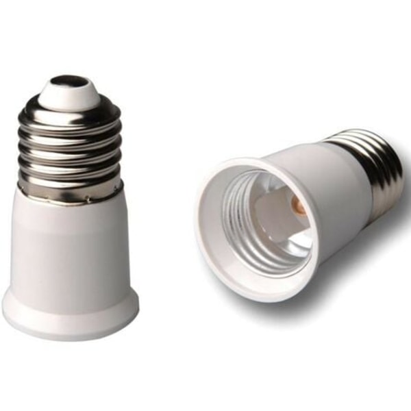 E27 to E27 adapter,conversion lamp holder with large screw mouth to small screw mouth flame-retardant and environmentally friendly PBT material