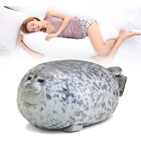 Søt selpute - Chubby Seal plysj utstoppet dyr