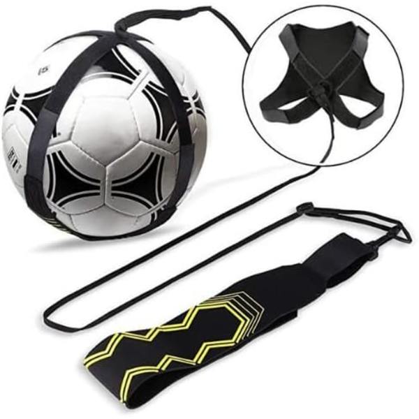 Fotbollsträningsutrustning med bälte och elastiskt rep. Perfekt för att förbättra fotbollsfärdigheter Passar för bollar i storlek 3 4 5, barn och vuxna