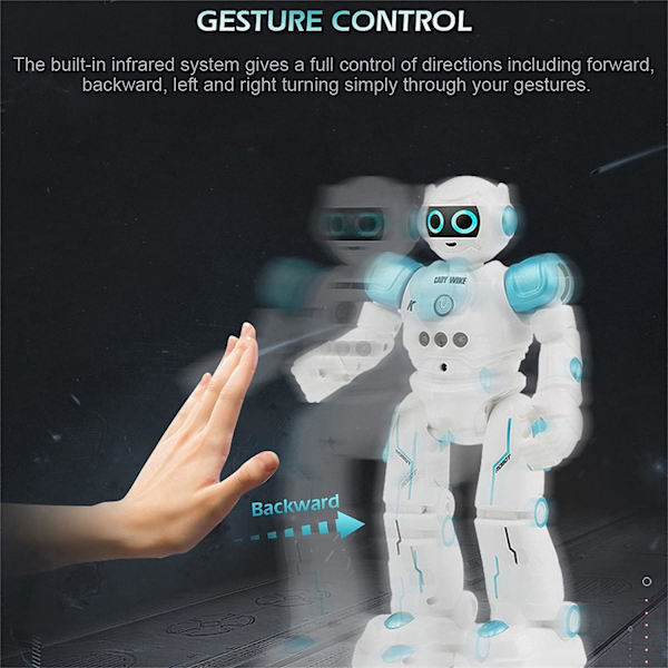 Robotlegetøj, gestussensor fjernbetjening robot, smart intelligent programmerbare robotter