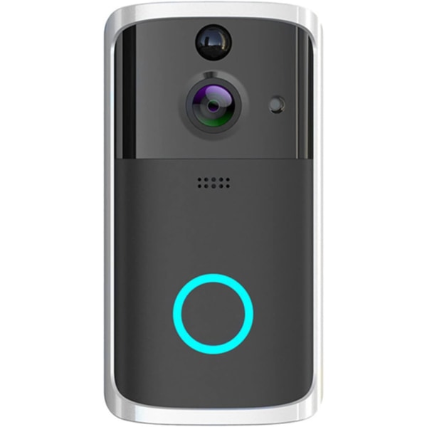 Trådlös WiFi Video Dörrklocka Smart Telefon Dörrring Intercom Säkerhetskamera Bell