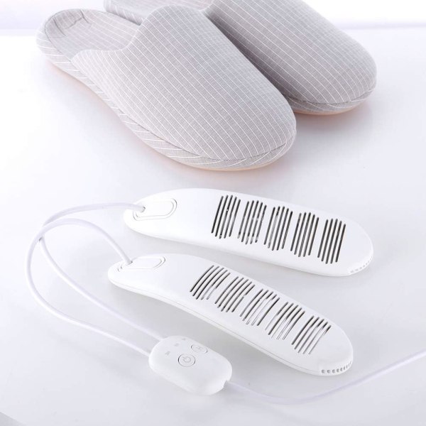 Sko Tørrer, USB Genopladelig Sko Tørrer Mini Deodorisering Sko Tørrer med Timer