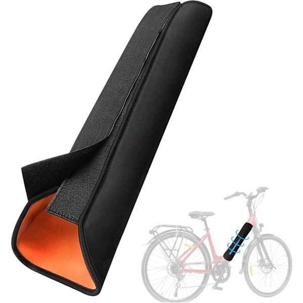Sähköpyörän akun suojakotelo, pyörän akun suojakotelo ilman, ympärysmitta 28-34 cm, sähköpyörän tarvikkeet orange