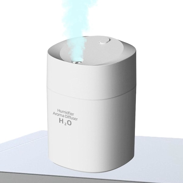 Luftfuktare/diffusor för sovrum, Desktop USB mini luftfuktare, automatisk avstängning Tyst sval dimma för baby