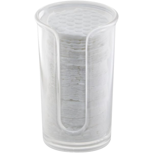 Cosmetic Pad Dispenser-Clear