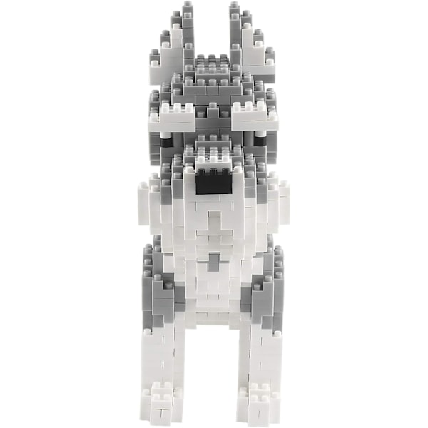 Mikro Byggeklodser Mini Kæledyrs Byggelegetøj Klodser til børn Schnauzer 6 x 2 x 6 inches