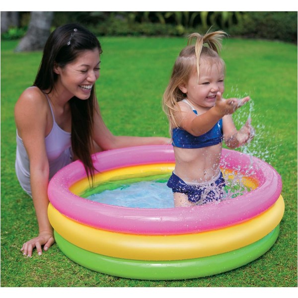 Solnedgång Glow Pool för baby (34 tum x 10 tum)