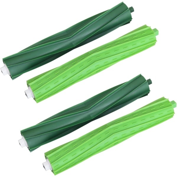 Reservedeler Hovedbørste for iRobot Roomba i7 i7+ / i7 Plus E5 E6 E7 Støvsuger Reservedeler med 4 Gummibørster