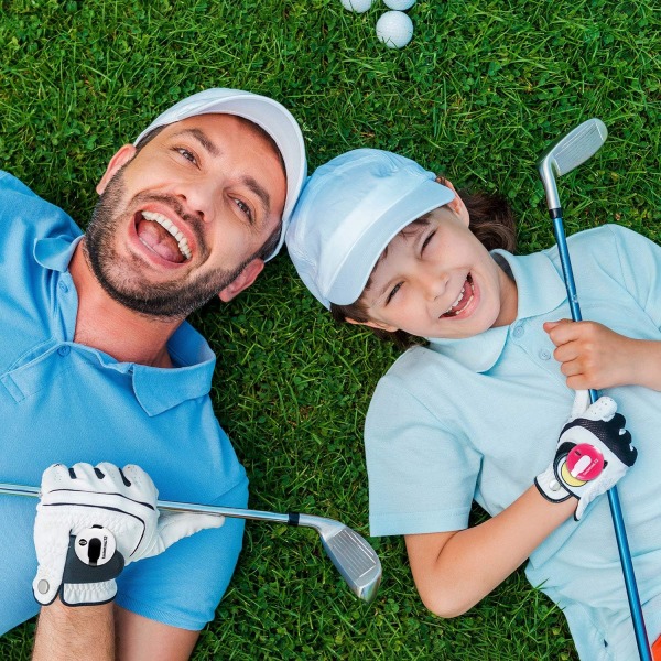 Golf-pistelaskuri Mini Golf Stroke Counter yhden kosketuksen nollauksella ja yksinkertaisella kiinnityksellä tuloskorttihanskaan