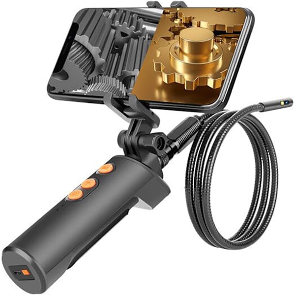 WiFi Industriel Endoskop, Boreskop Inspektionskamera, 5M Trådløs WiFi Mobiltelefon Slange Rørledning, Høj Definition 200W Pixel Opløsning 1080P