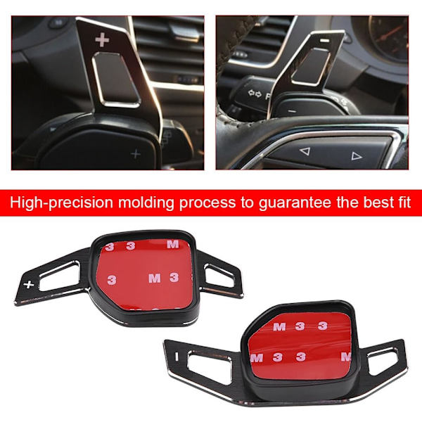 Car Shift Paddle Extensions, 1 Pair Aluminum Car Steering Paddle Extensions Shift Paddle Extensions For A1 A3 - Q5 Q7