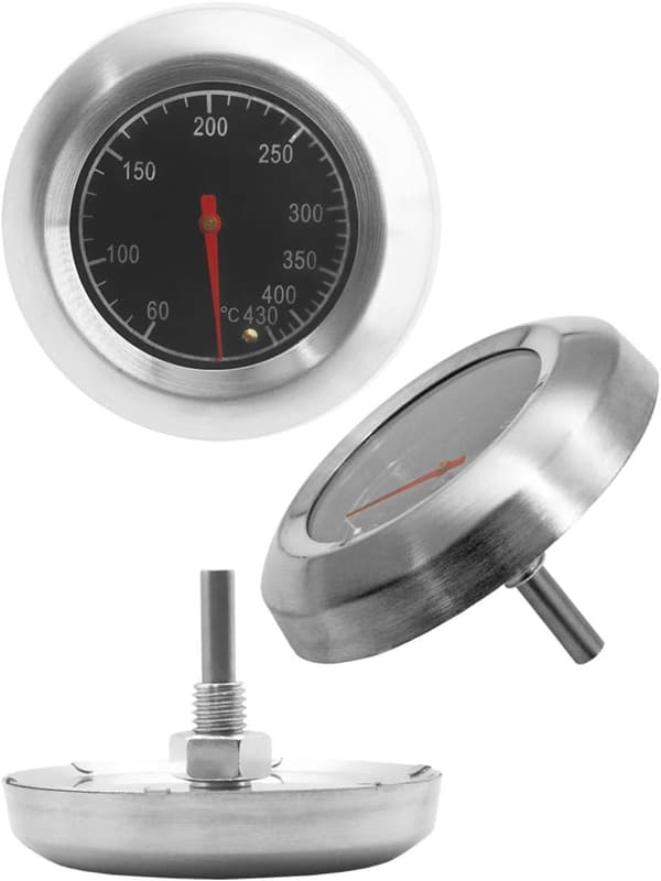 Analog matlagningstermometer, temperaturbeständig, diameter 7,5 cm, 10°C - 400°C