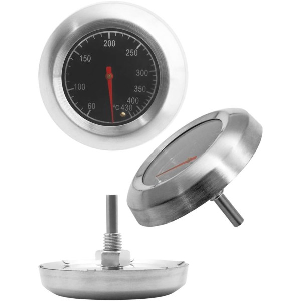 Analogt steketermometer, temperaturbestandig, diameter 7,5 cm, 10°C - 400°C