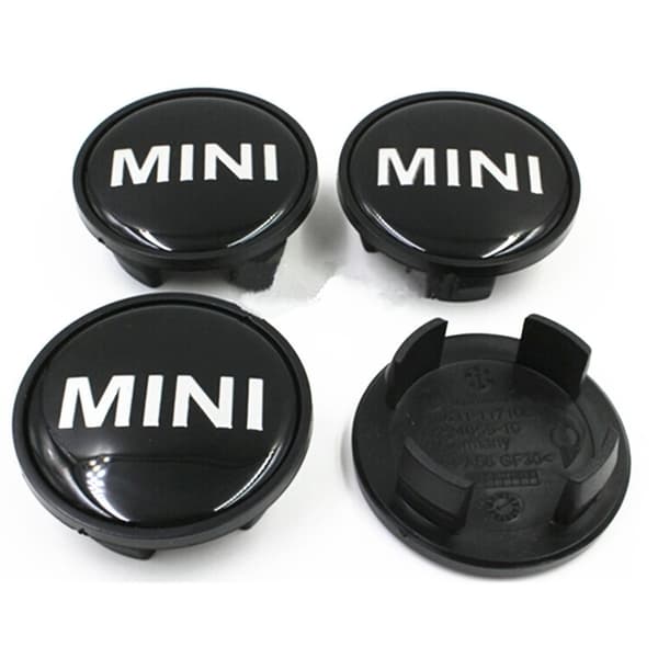 4-pakning - MINI Cooper Senterkopper / Hjulnav Emblemer - Bil