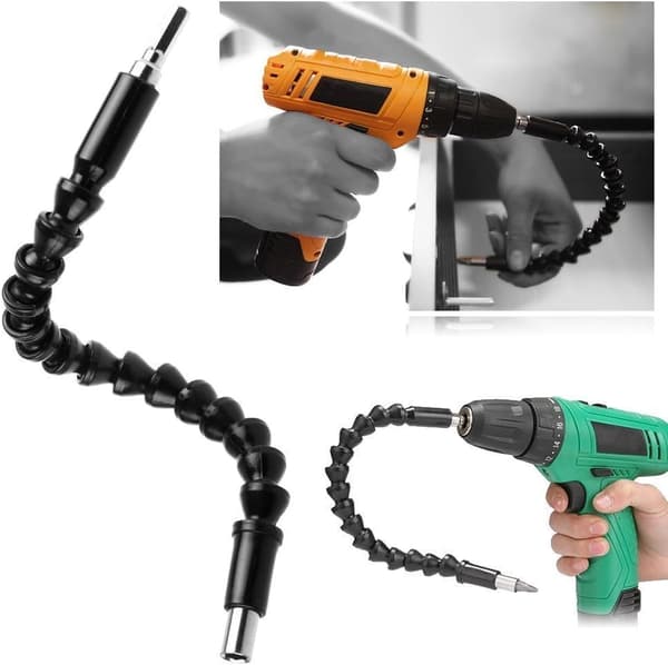 Fleksibel kardanledd for bitsholder, for skrutrekker, drill, 290 mm