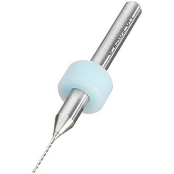 BE-TOOL 10-pak 0,5 mm wolframkarbid roterende bor sæt 2,5 mm 1/8\" skaft til printkort, Dremel, smykker, CNC, bløde metaller