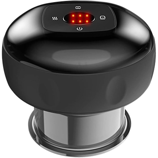 6-trinns elektrisk smart koppesett med rødt lys terapi multifunksjon vakuum kopping terapi sett