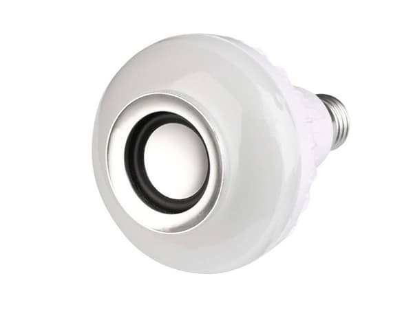 LED pære E27 fatning - RGB med Bluetooth & højttaler