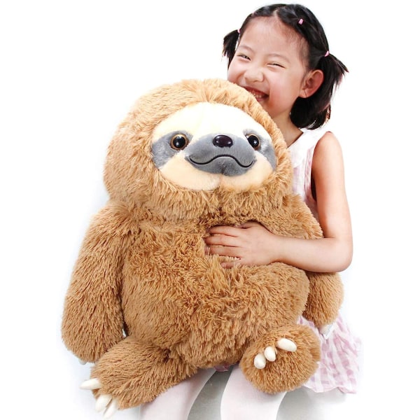 Söt Sloth Mjuk Leksak Stor Fylld Djur Plysch Mjuk Sloth Leksak