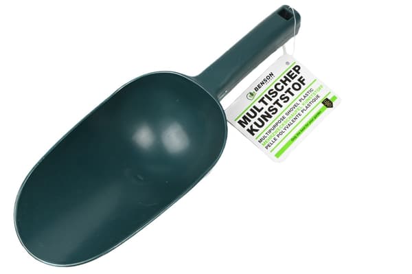 Multifunktionell plastspade